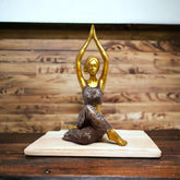 Yoga Lady Showpiece for Home Decor