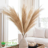 Artificial Pampas Grass Flower (Brown, 45.7 cm) for Decoration Set of 2