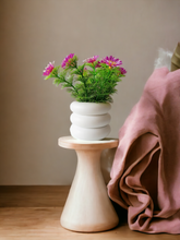 Beautiful Artificial Mini Sunflower Plant with Spiral pot