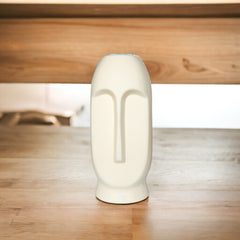 Unique Face pot for indoor plants ( Cream )