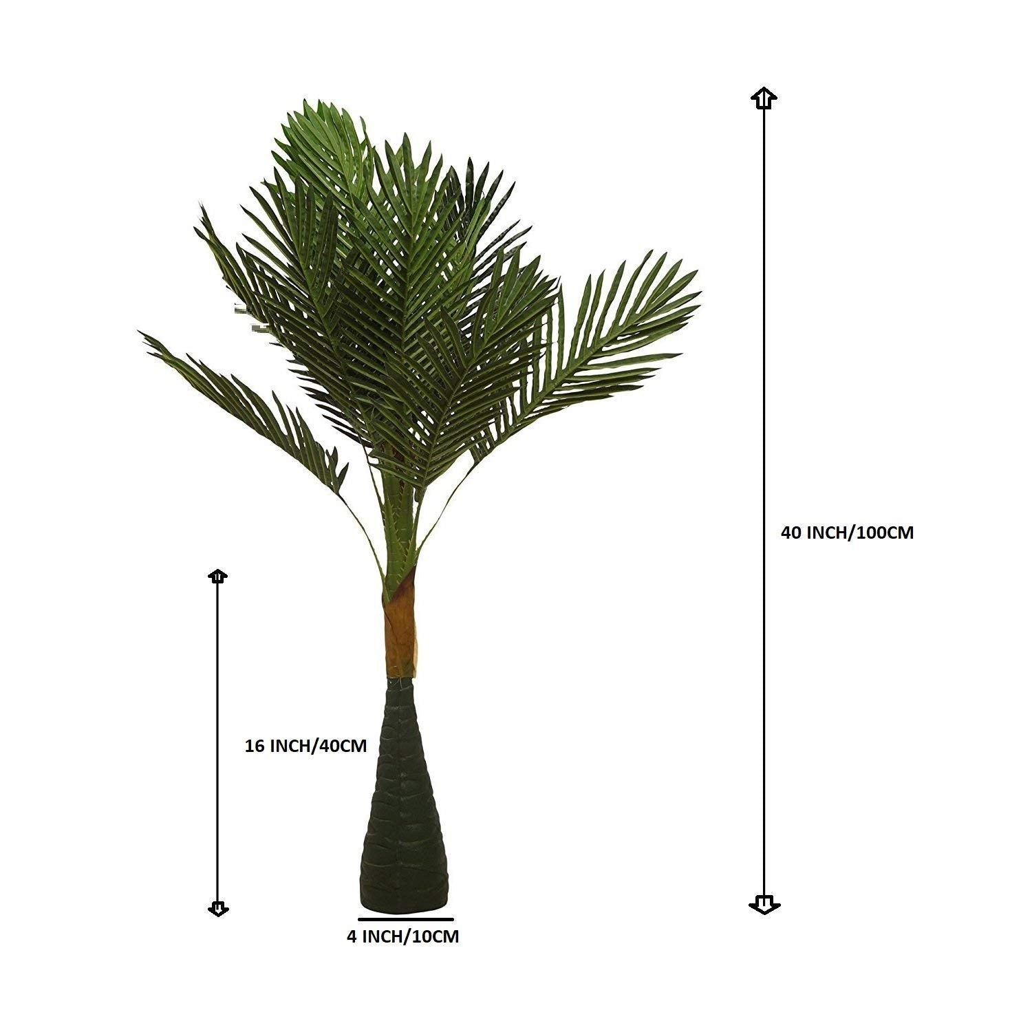Artificial Palm Tree Faux Plant for Indoor and Outdoor Decor