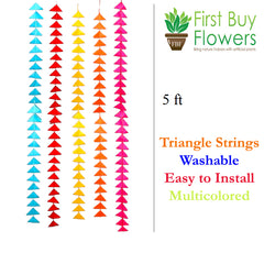 Party decoration (Multicolored) strings  set of 5