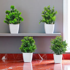 Decorative Artificial plants set of 4
